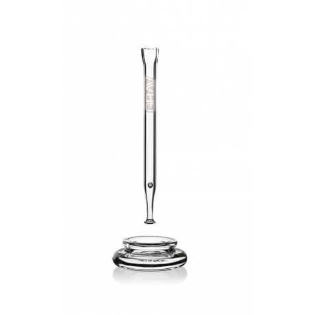 GRAV® QUARTZ VAPE STRAW WITH DAB DISH