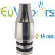 14 mm bubbleradapter Tinymight / Tinymight 2 in titanium