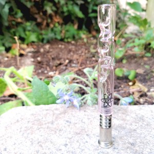 Das Zepter der Venus - pink glass stem für Dynavap